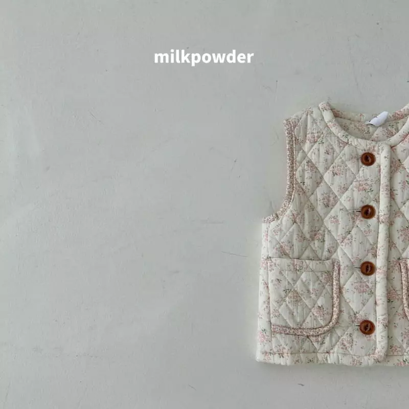 Milk Powder - Korean Children Fashion - #Kfashion4kids - Quilting Vest - 11