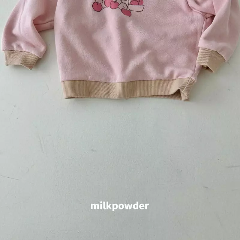 Milk Powder - Korean Children Fashion - #childofig - Apple Bear Sweatshirt - 9