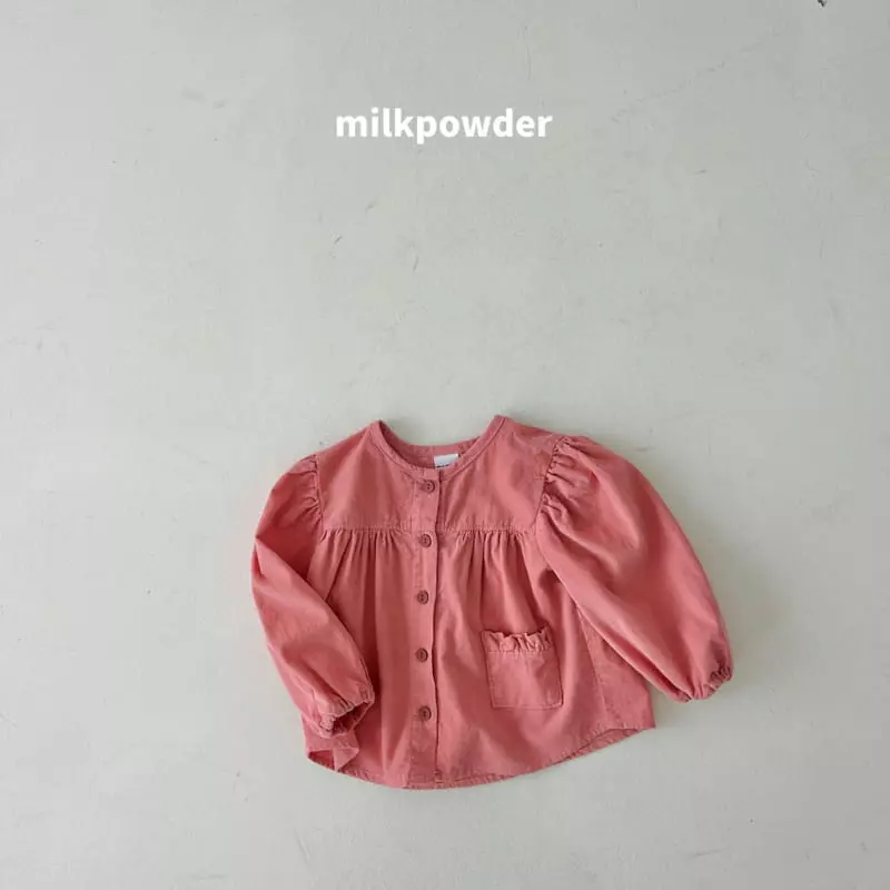 Milk Powder - Korean Children Fashion - #fashionkids - Rib Blouse - 12