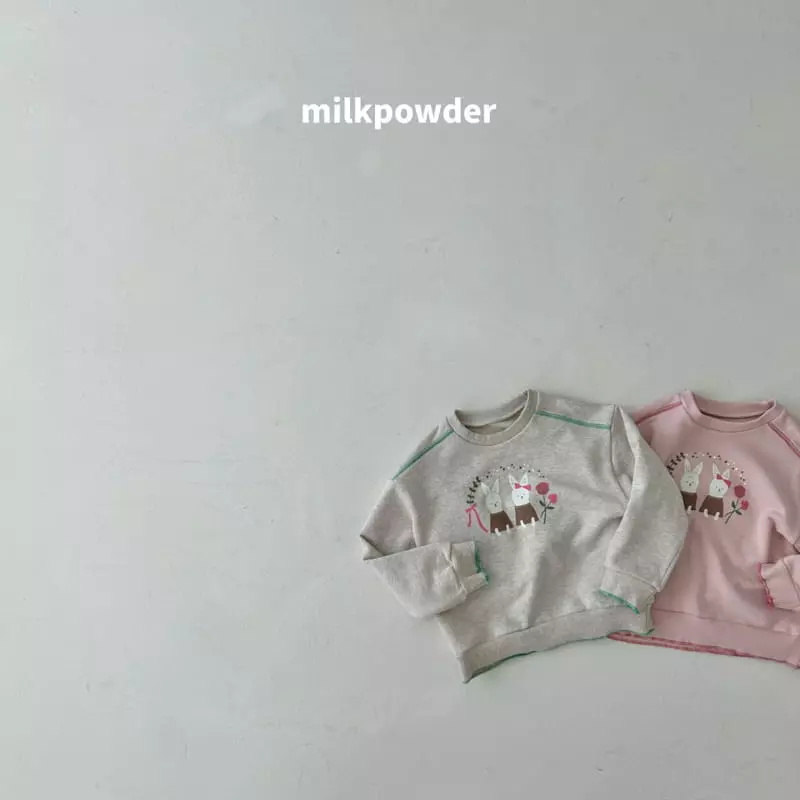 Milk Powder - Korean Children Fashion - #kidsstore - Twin Sweatshirt - 2