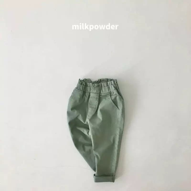 Milk Powder - Korean Children Fashion - #kidzfashiontrend - Macaroon Pants - 12