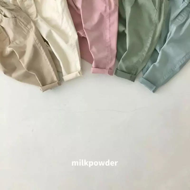 Milk Powder - Korean Children Fashion - #todddlerfashion - Macaroon Pants - 2