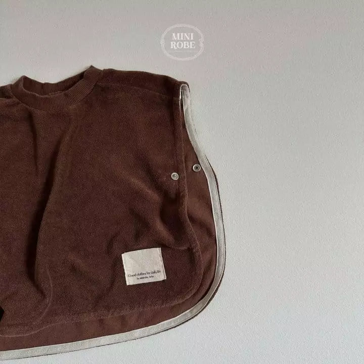 Mini Robe - Korean Baby Fashion - #babyboutique - Terry Vest - 7