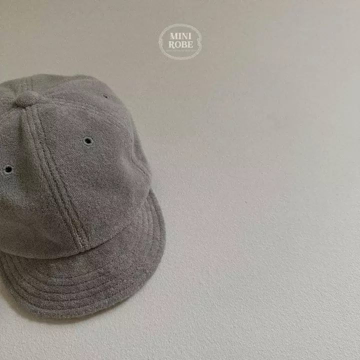 Mini Robe - Korean Baby Fashion - #babyboutiqueclothing - Terry Ball Cap - 5