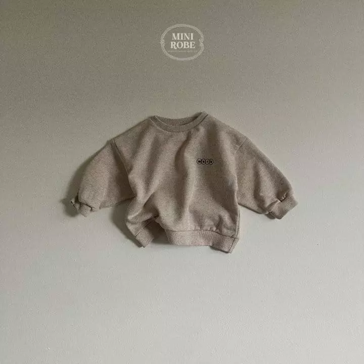 Mini Robe - Korean Baby Fashion - #babyclothing - Point Sweatshirt - 5