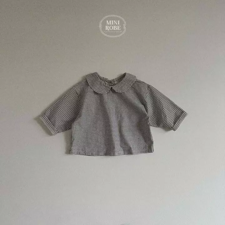 Mini Robe - Korean Baby Fashion - #babyclothing - Square Shirt - 2