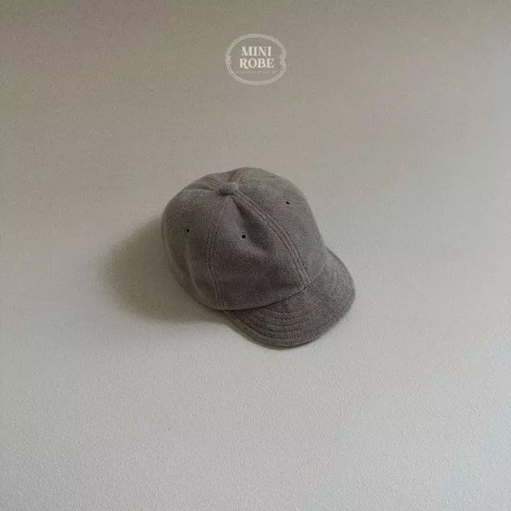 Mini Robe - Korean Baby Fashion - #babyclothing - Terry Ball Cap - 6