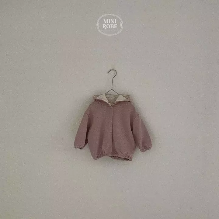 Mini Robe - Korean Baby Fashion - #babyclothing - Coloe Hoody Zip-up - 4