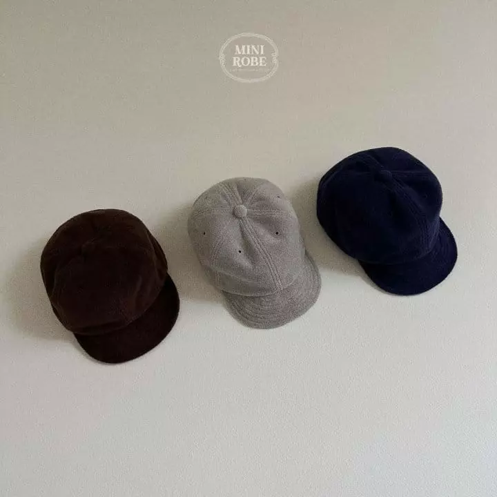 Mini Robe - Korean Baby Fashion - #babyfashion - Terry Ball Cap - 7