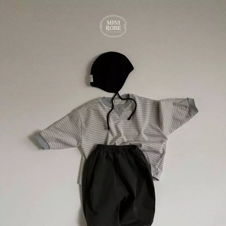 Mini Robe - Korean Baby Fashion - #babyfashion - Triangle Tee - 12