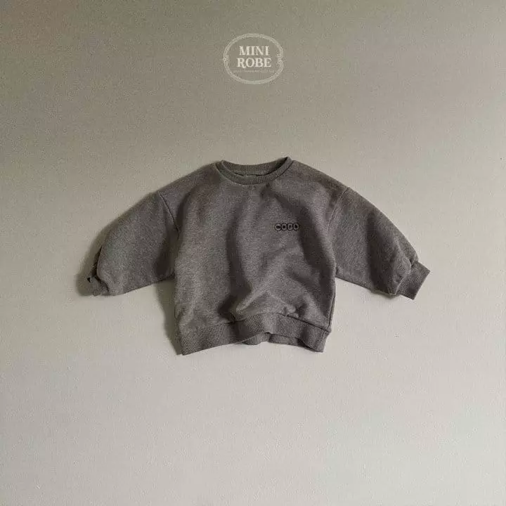 Mini Robe - Korean Baby Fashion - #babyfever - Point Sweatshirt - 7