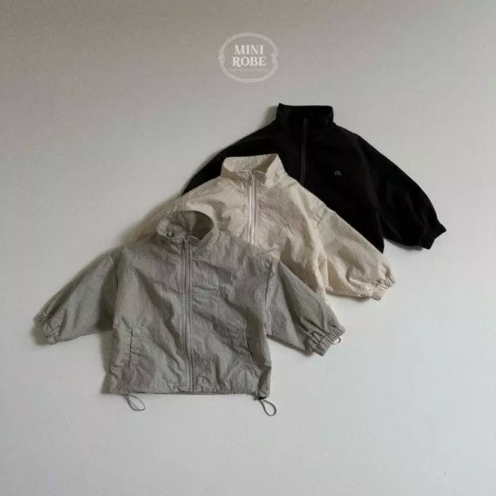 Mini Robe - Korean Baby Fashion - #babyfever - Classic Windbreaker