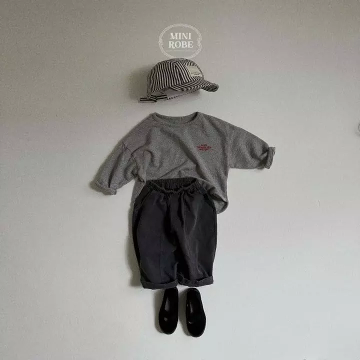 Mini Robe - Korean Baby Fashion - #babyfever - Mable Piping Tee - 10