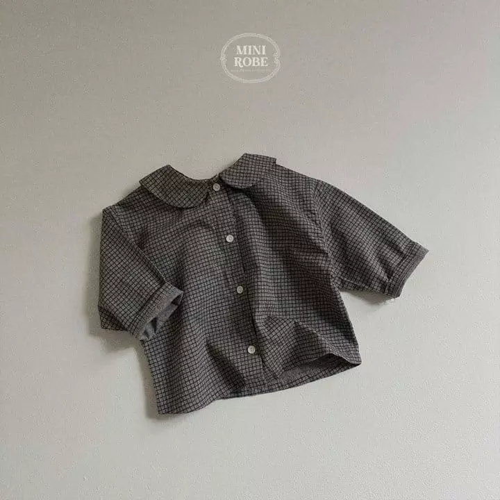 Mini Robe - Korean Baby Fashion - #babygirlfashion - Square Shirt - 5