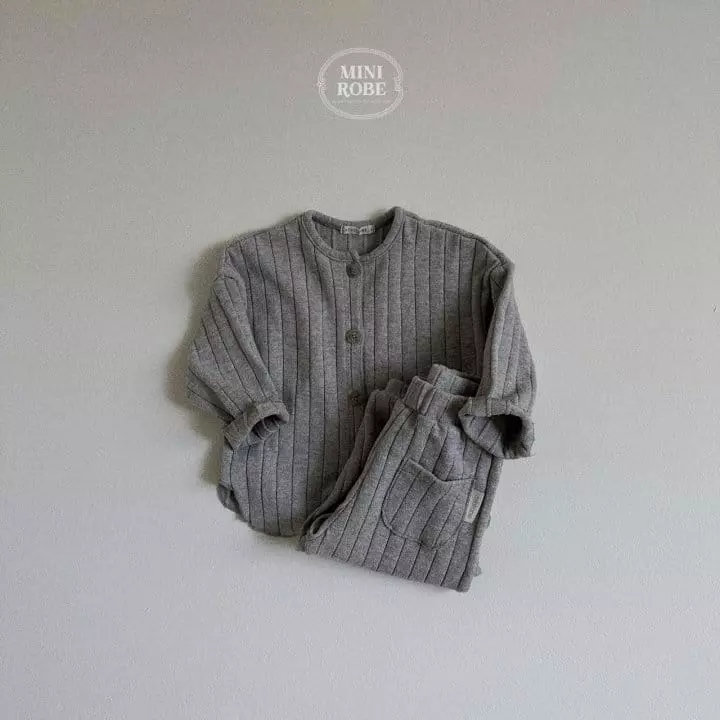 Mini Robe - Korean Baby Fashion - #babygirlfashion - Latte Rib Pants - 9