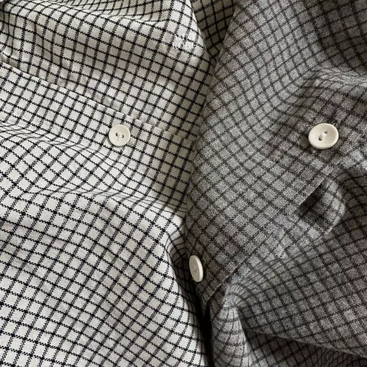 Mini Robe - Korean Baby Fashion - #babylifestyle - Square Shirt - 6