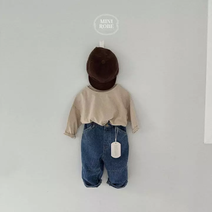 Mini Robe - Korean Baby Fashion - #babylifestyle - Terry Ball Cap - 10