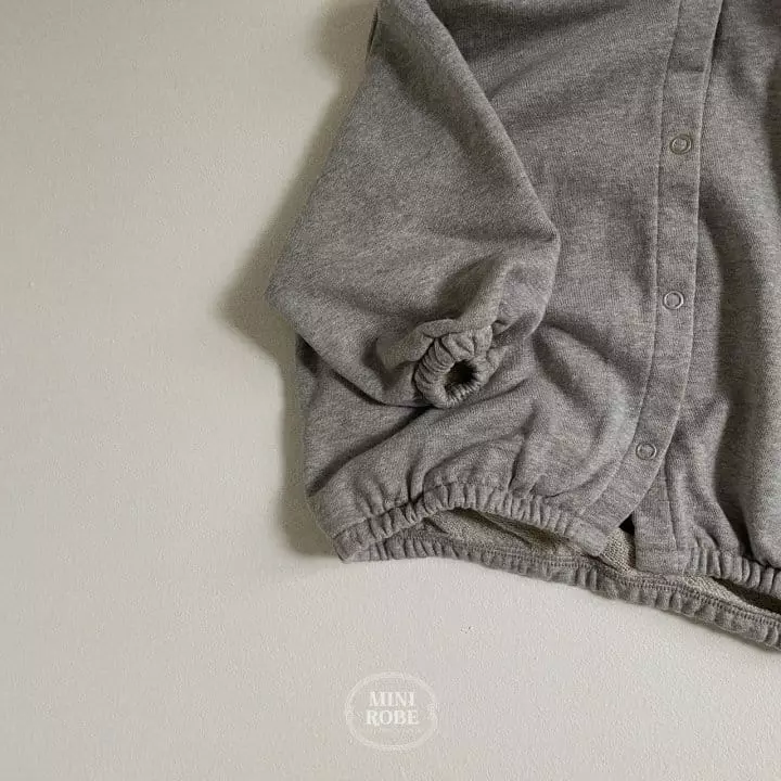 Mini Robe - Korean Baby Fashion - #babyoninstagram - Coloe Hoody Zip-up - 8