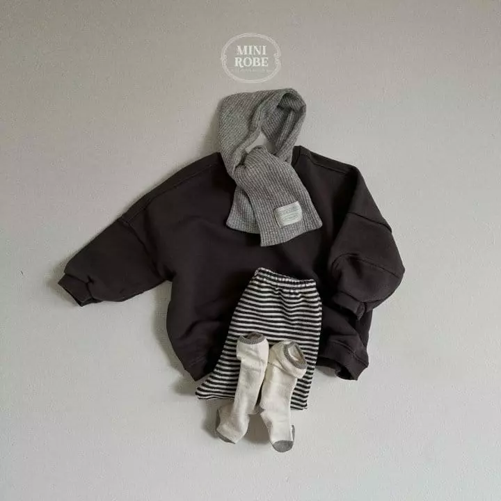 Mini Robe - Korean Baby Fashion - #babyootd - Nana Stropes Leggings - 12