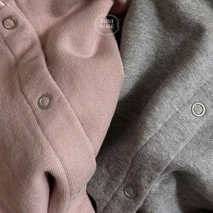 Mini Robe - Korean Baby Fashion - #babyootd - Coloe Hoody Zip-up - 9