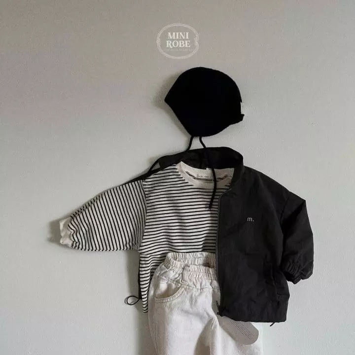 Mini Robe - Korean Baby Fashion - #babyoutfit - Sand Jeans - 7