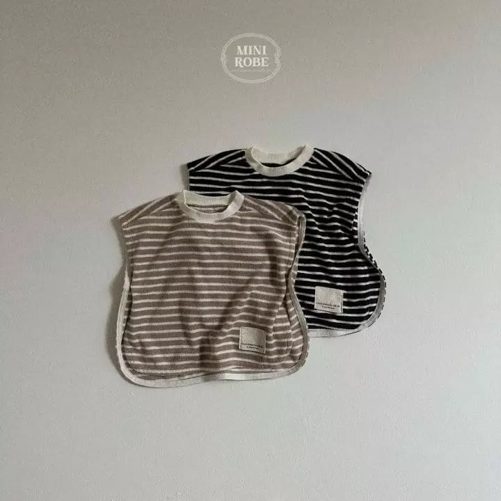 Mini Robe - Korean Baby Fashion - #babyoutfit - Terry Vest - 2