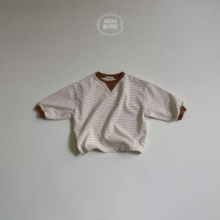 Mini Robe - Korean Baby Fashion - #babyoutfit - Triangle Tee - 4