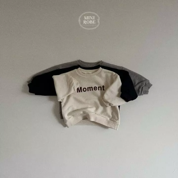 Mini Robe - Korean Baby Fashion - #babyoutfit - Moment Sweatshirt - 4