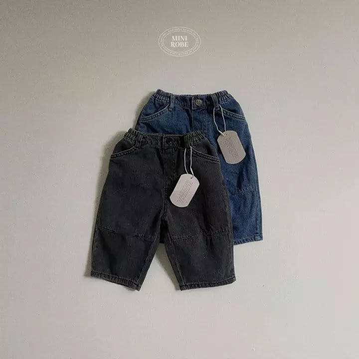 Mini Robe - Korean Baby Fashion - #babywear - Slit Jeans