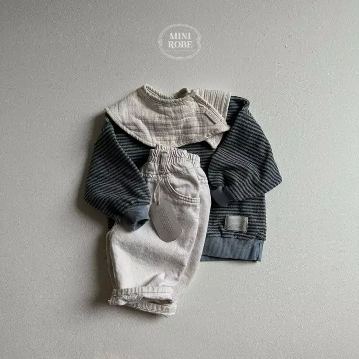 Mini Robe - Korean Baby Fashion - #onlinebabyboutique - Sand Jeans - 10