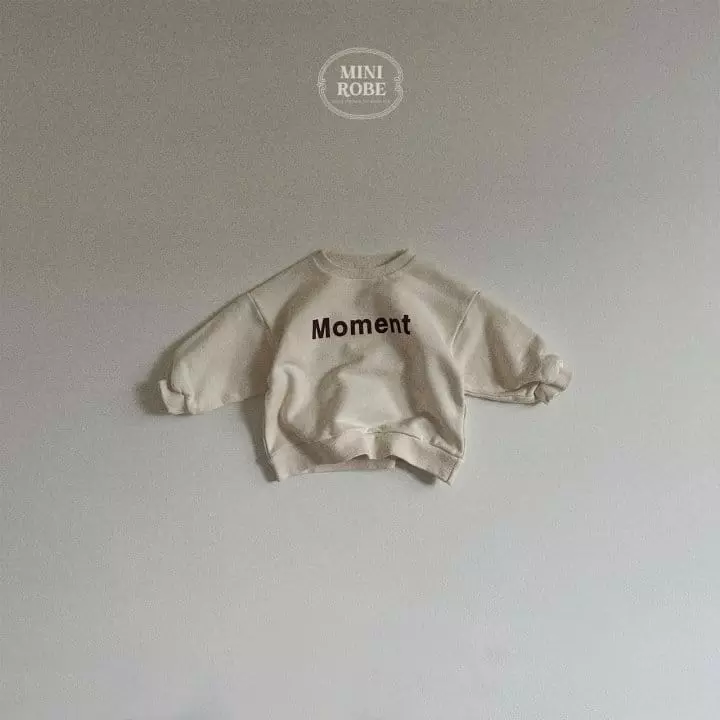 Mini Robe - Korean Baby Fashion - #onlinebabyshop - Moment Sweatshirt - 6