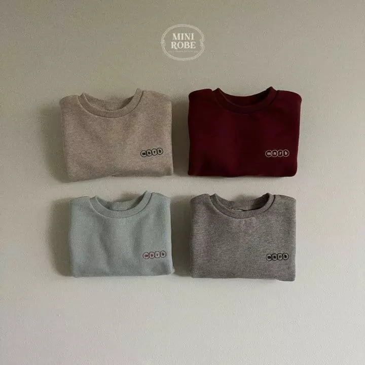 Mini Robe - Korean Baby Fashion - #smilingbaby - Point Sweatshirt - 2