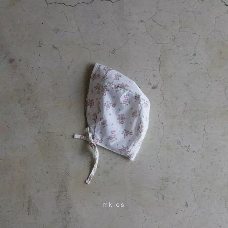 Mkids - Korean Baby Fashion - #babywear - Basic Flower Bonnet - 9