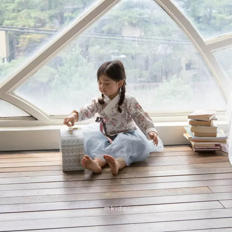 Mkids - Korean Children Fashion - #childofig - Suchehwa Skirt Set - 7