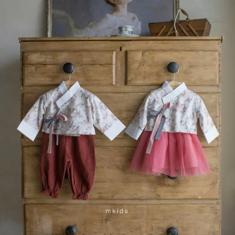 Mkids - Korean Children Fashion - #prettylittlegirls - Suchehwa Pants Set - 2