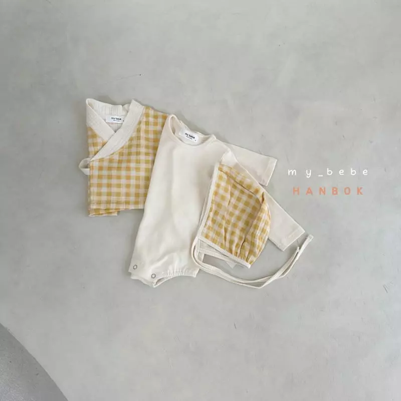 My Bebe - Korean Baby Fashion - #babyootd - Bebe Hanbok Set - 7