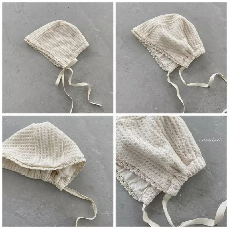Nunubiel - Korean Baby Fashion - #babygirlfashion - Amonde Bonnet - 2