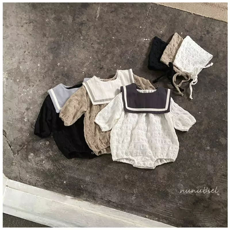 Nunubiel - Korean Baby Fashion - #onlinebabyshop - Sailor Collar - 6