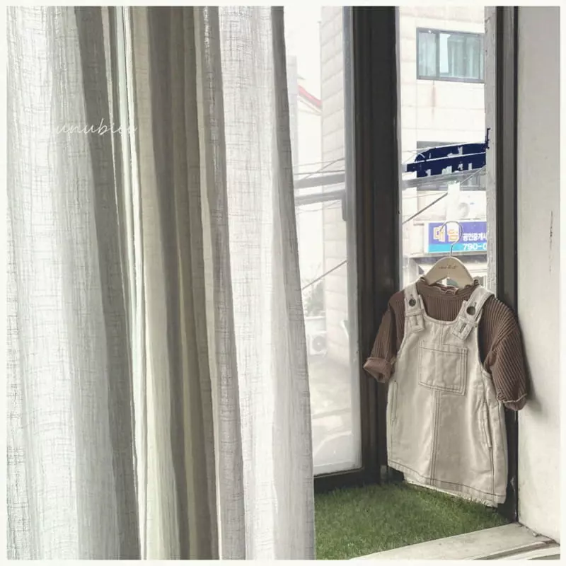 Nunubiel - Korean Children Fashion - #childofig - Ponny Denim One-piece - 5