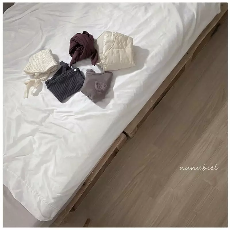 Nunubiel - Korean Children Fashion - #stylishchildhood - Pigment Waffle Tee - 5