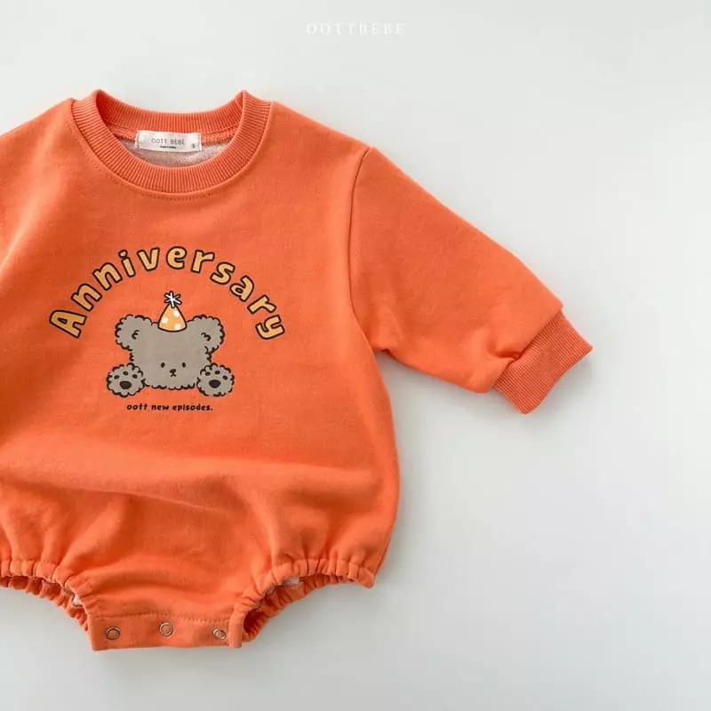 Oott Bebe - Korean Baby Fashion - #babyclothing - Ani Bodysuit - 9