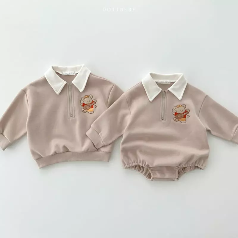 Oott Bebe - Korean Baby Fashion - #babyootd - Dinga Collar Bodysuit - 11