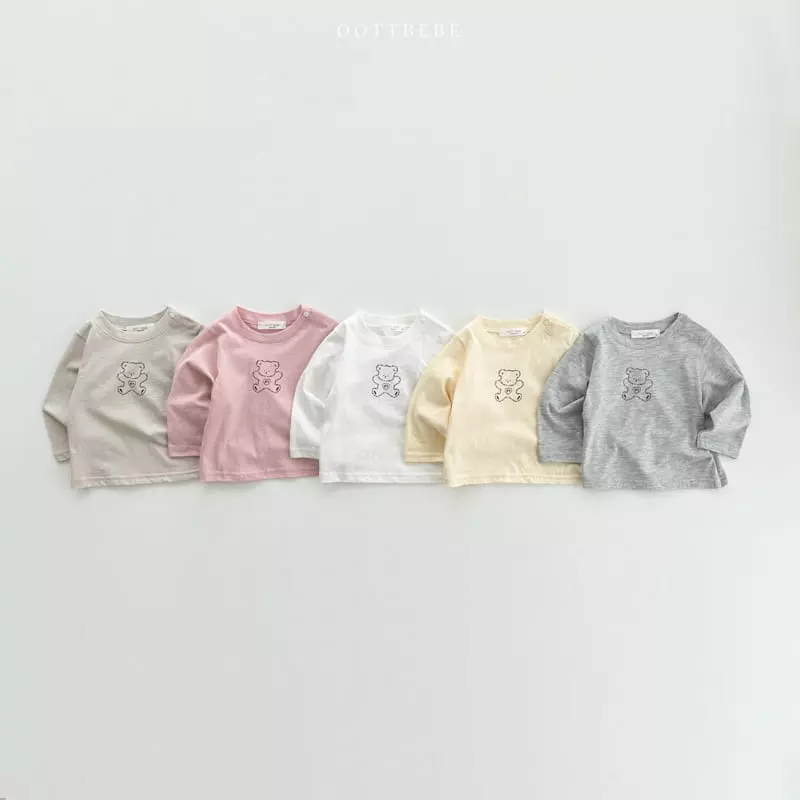 Oott Bebe - Korean Baby Fashion - #babyoutfit - Otti Bebe 1+1 Tee - 6