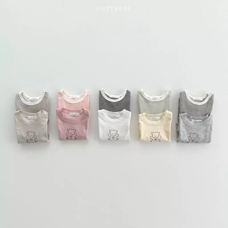 Oott Bebe - Korean Baby Fashion - #babywear - Otti Bebe 1+1 Tee - 8