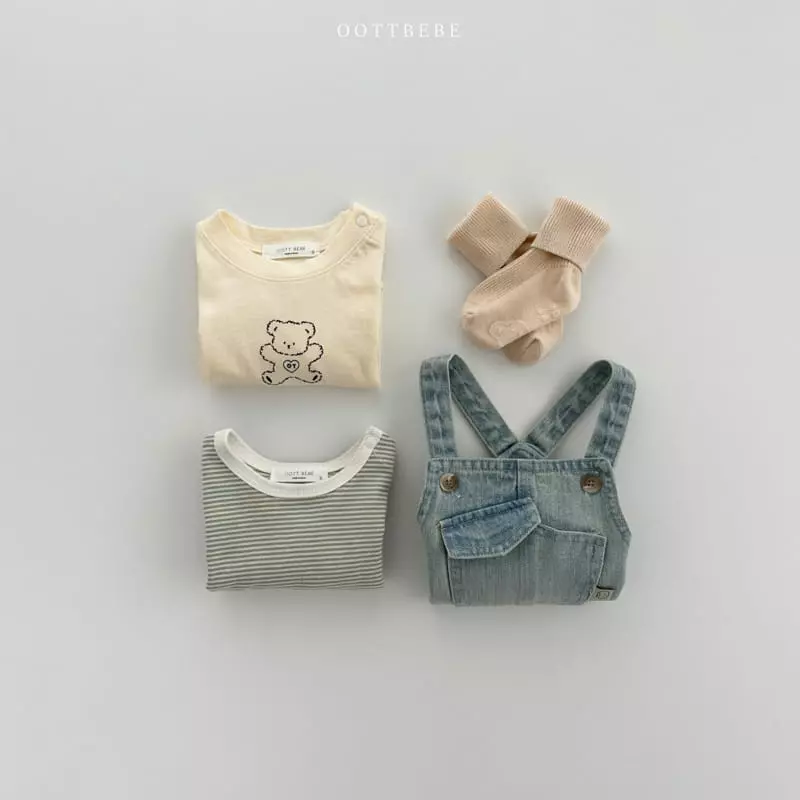 Oott Bebe - Korean Baby Fashion - #onlinebabyshop - Otti Bebe 1+1 Tee - 10