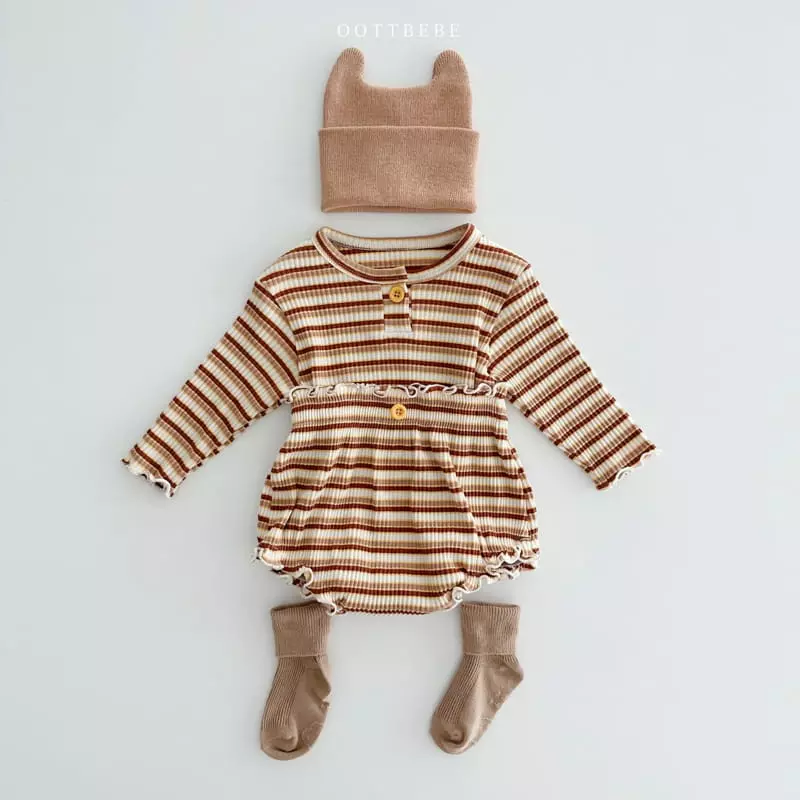 Oott Bebe - Korean Baby Fashion - #smilingbaby - Peanuts Bloomer Set - 8