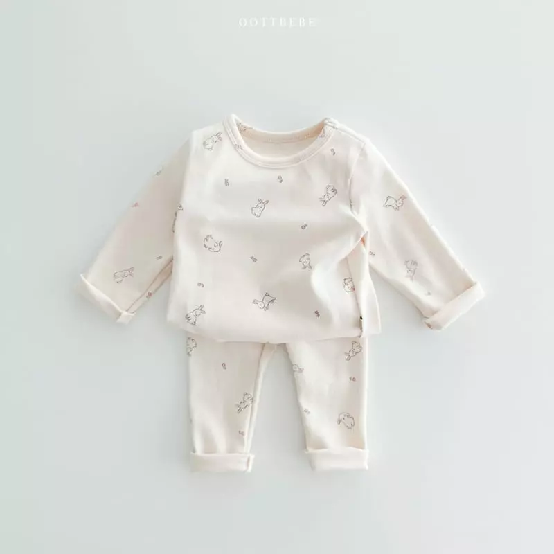 Oott Bebe - Korean Children Fashion - #childofig - Bunny Flower Easywear - 8