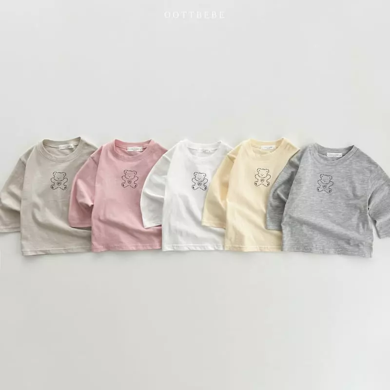 Oott Bebe - Korean Children Fashion - #childofig - Otti Kid 1+1 Tee - 11