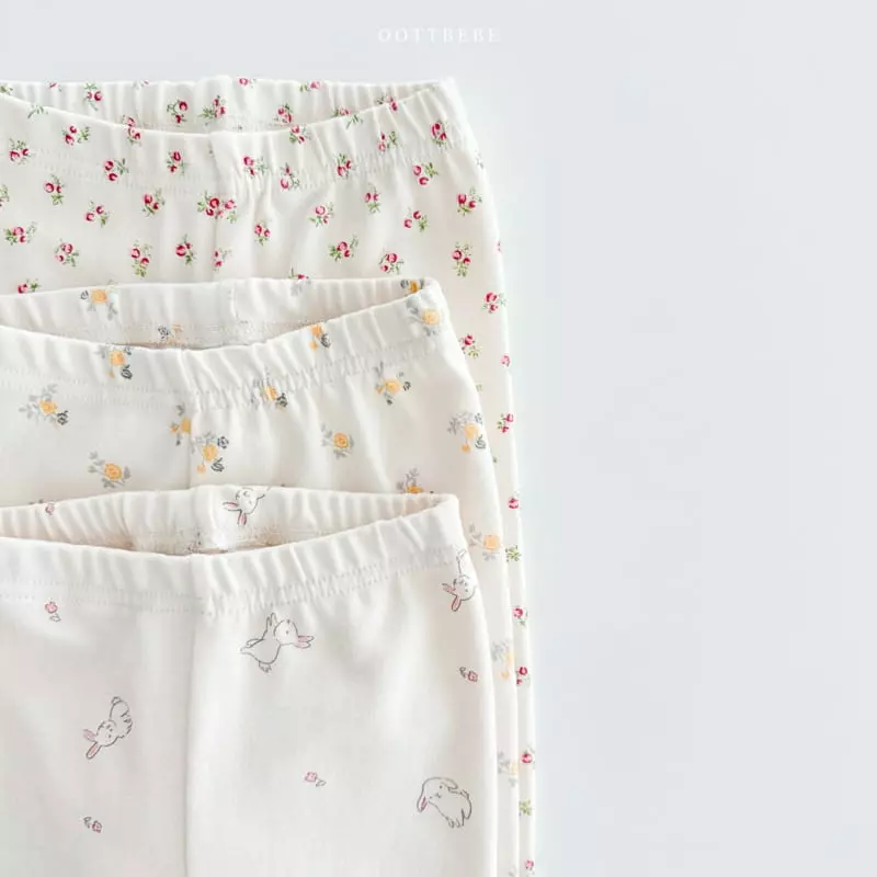 Oott Bebe - Korean Children Fashion - #discoveringself - Bunny Flower Easywear - 11