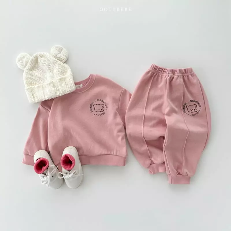 Oott Bebe - Korean Children Fashion - #fashionkids - Signiture Sweatshirt - 12